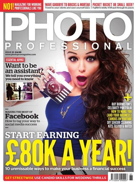 Professional Photo – Issue 85 – 19 September 2013 Cover