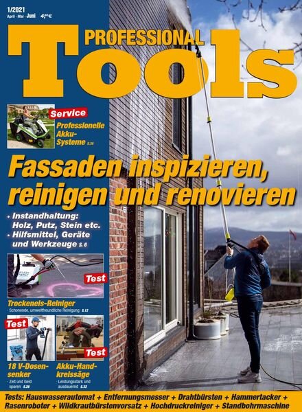Professional Tools – April-Juni 2021 Cover