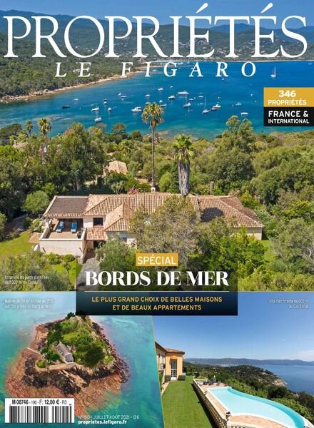 Proprietes Le Figaro – Juillet-Aout 2021 Cover