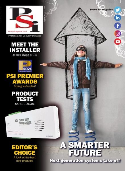 PSI Professional Security Installer – August 2021 Cover