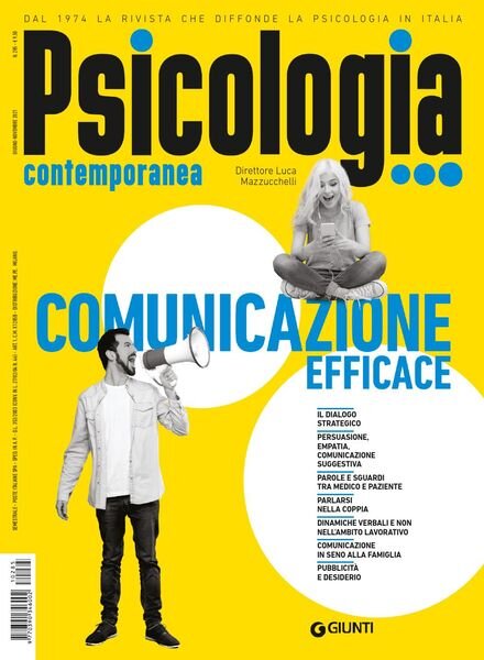 Psicologia Contemporanea – Giugno-November 2021 Cover