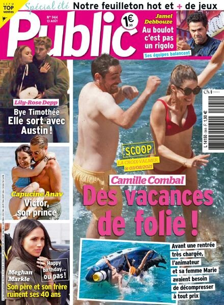 Public – 13 aout 2021 Cover