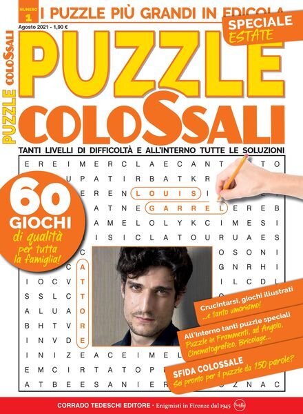 Puzzle Colossali – settembre 2021 Cover