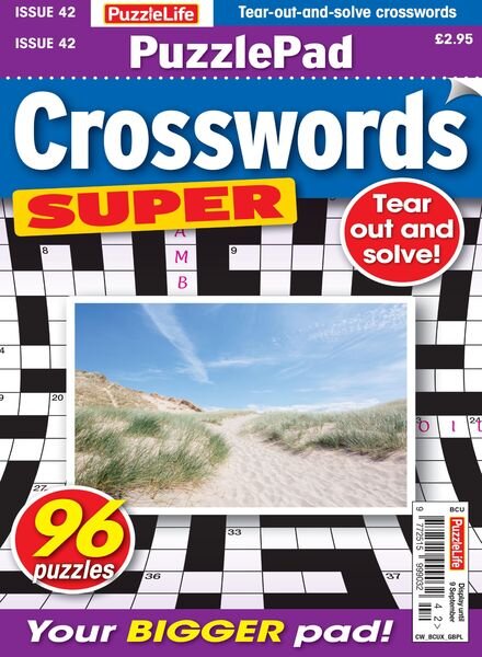 PuzzleLife PuzzlePad Crosswords Super – 12 August 2021 Cover