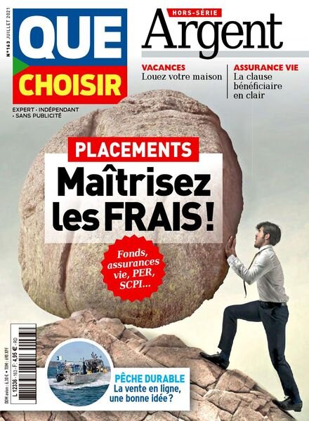 Que Choisir Argent – Juillet 2021 Cover