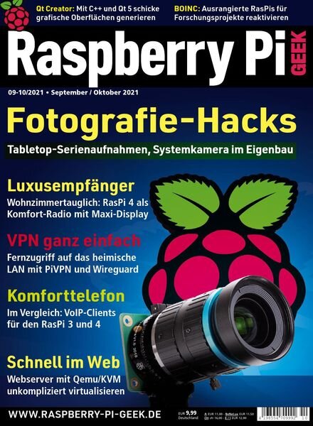 Raspberry Pi Geek – August 2021 Cover