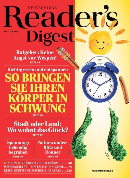 Reader’s Digest – 19 Juli 2021 Cover