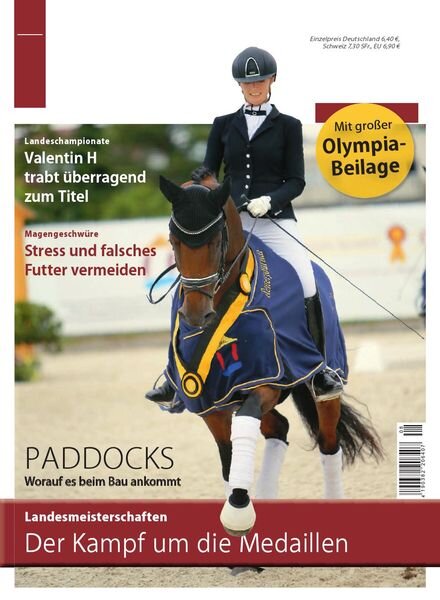 Reiterjournal – August 2021 Cover