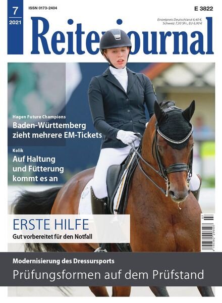 Reiterjournal – Juli 2021 Cover