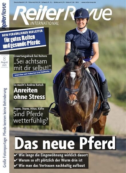 Reiterrevue International – Juli 2021 Cover