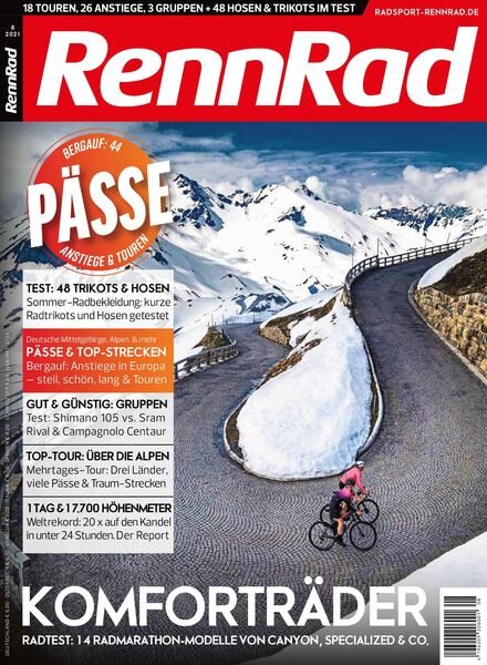 RennRad – 16 Juli 2021 Cover