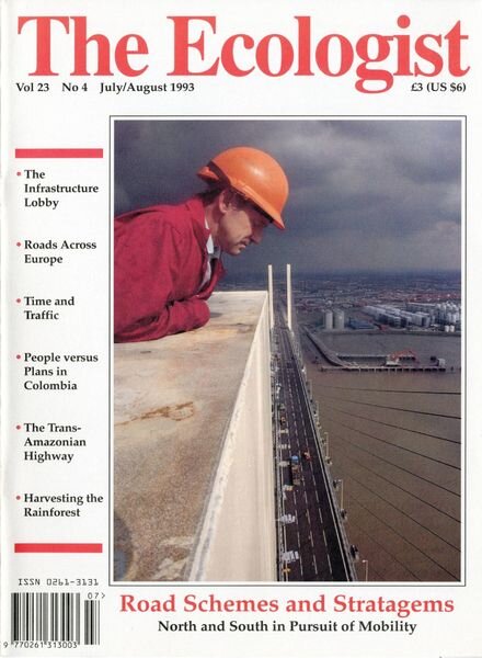 Resurgence & Ecologist – Ecologist, Vol 23 No 4 – Jul-Aug 1993 Cover