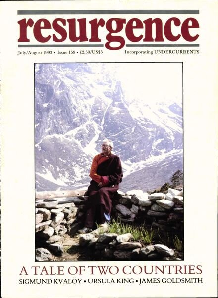 Resurgence & Ecologist – Resurgence, 159 – Jul-Aug 1993 Cover