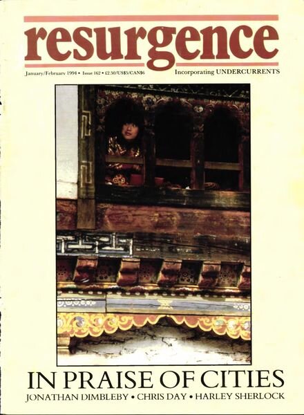 Resurgence & Ecologist – Resurgence, 162 – Jan-Feb 1994 Cover