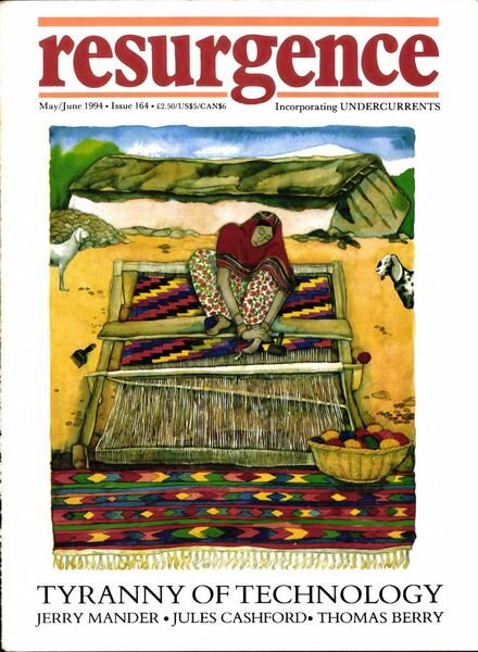 Resurgence & Ecologist – Resurgence, 164 – May-Jun 1994 Cover