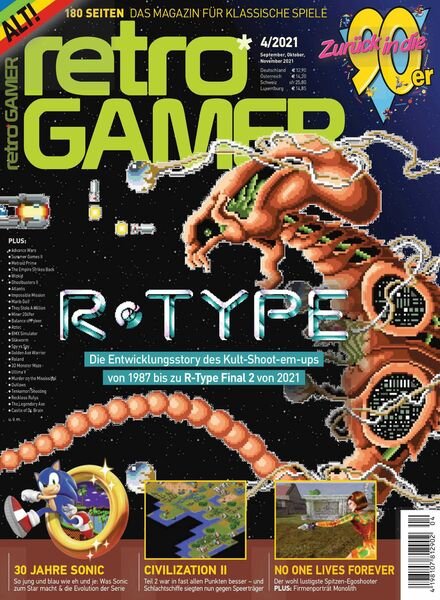 Retro Gamer Germany – September 2021 Cover