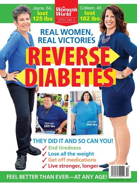Reverse Diabetes – July 2001 Cover