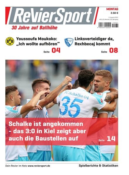 RevierSport – 02 August 2021 Cover