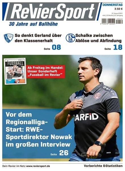 RevierSport – 12 August 2021 Cover