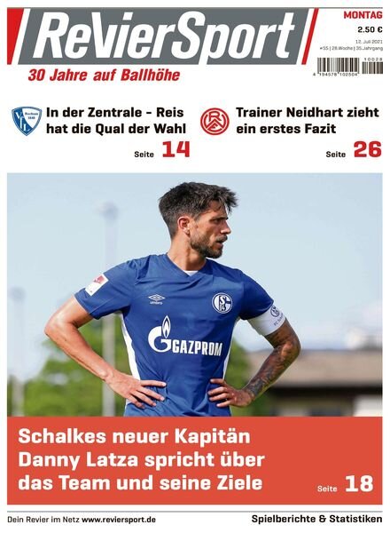 RevierSport – 12 Juli 2021 Cover