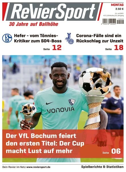 RevierSport – 19 Juli 2021 Cover