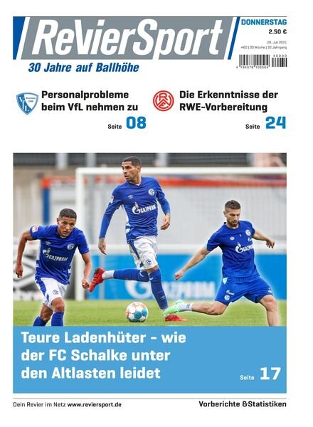 RevierSport – 29 Juli 2021 Cover