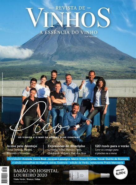 Revista de Vinhos – agosto 2021 Cover