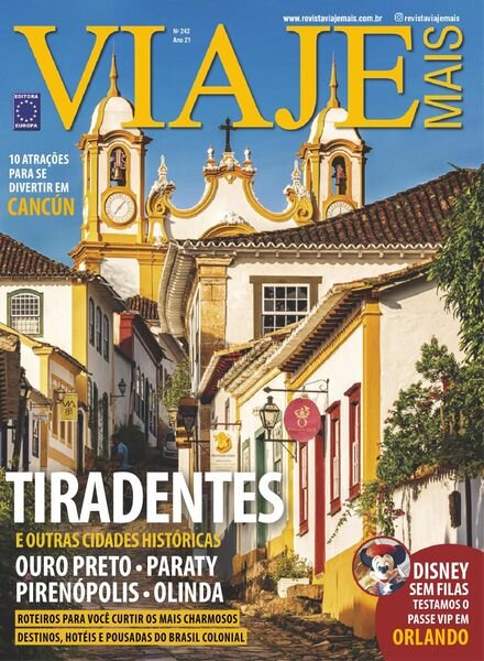 Revista Viaje Mais – agosto 2021 Cover