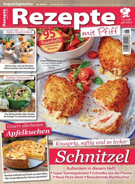 Rezepte mit Pfiff – August 2021 Cover