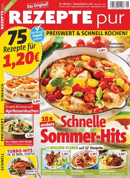 REZEPTE pur – 14 Juli 2021 Cover