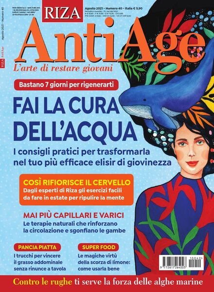 Riza AntiAge – Agosto 2021 Cover