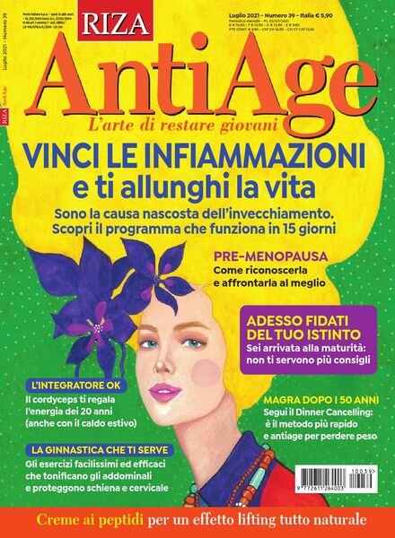 Riza AntiAge – Luglio 2021 Cover