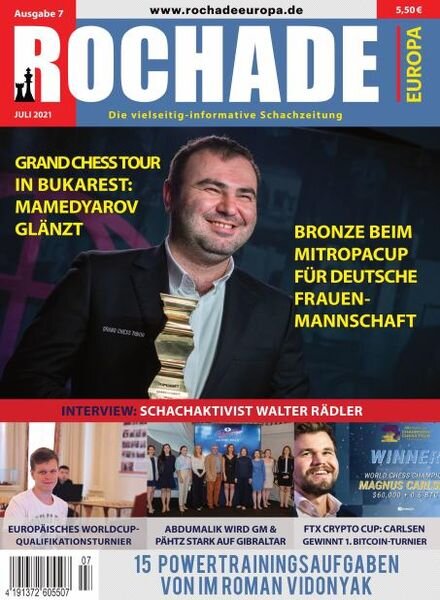 Rochade Europa – 02 Juli 2021 Cover