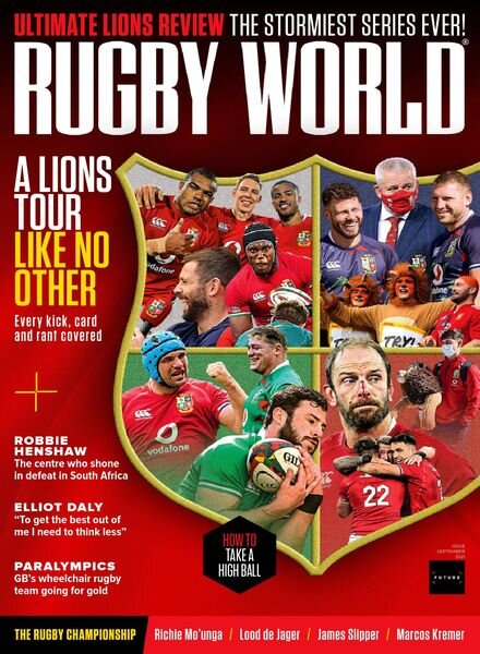 Rugby World – September 2021 Cover