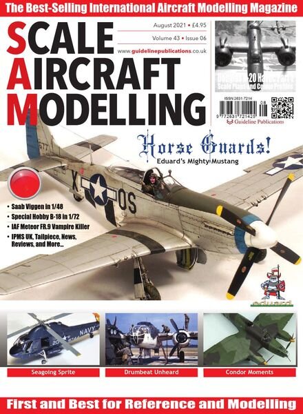 Scale Aircraft Modelling – August 2021 Cover