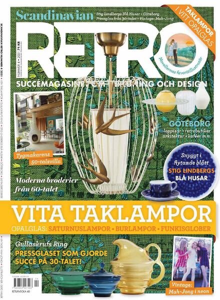 Scandinavian Retro – augusti 2021 Cover