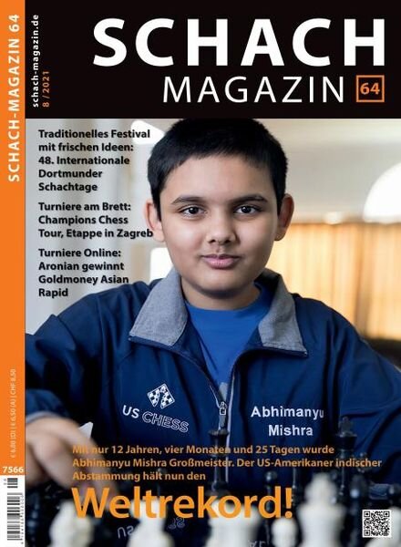 Schach Magazin 64 – 01 August 2021 Cover