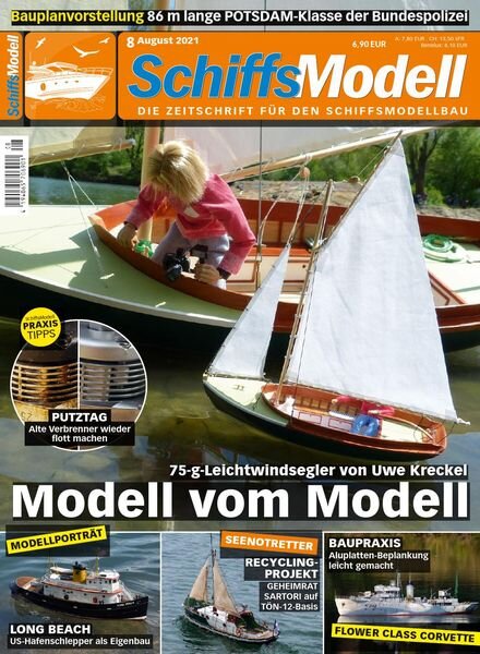 SchiffsModell – August 2021 Cover