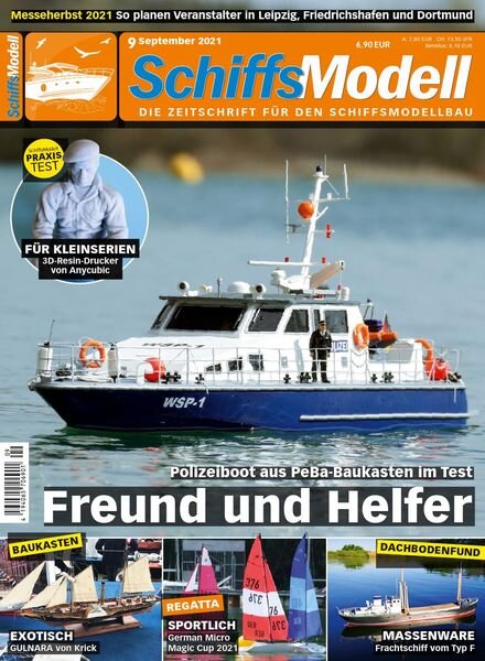 SchiffsModell – September 2021 Cover