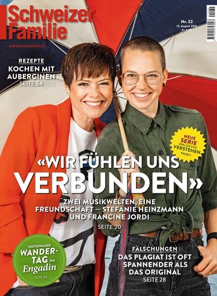 Schweizer Familie – 12 August 2021 Cover