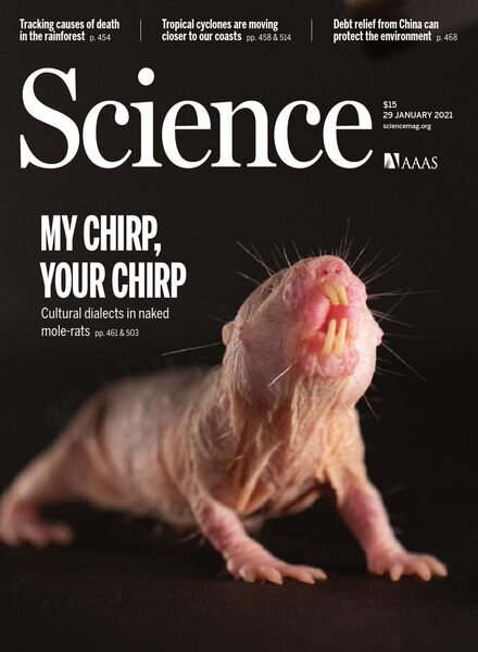 Science – 29 January 2021 Cover