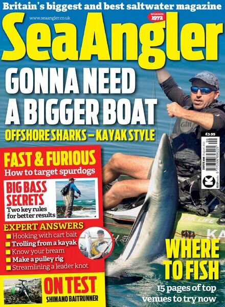 Sea Angler – July 2021 Cover