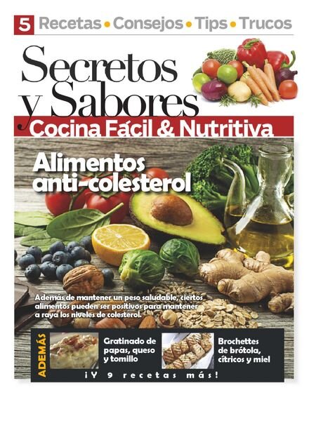 Secretos & Sabores – julio 2021 Cover