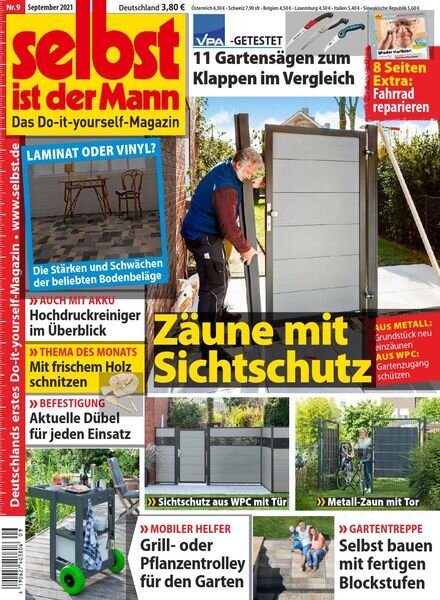 selbst ist der Mann – September 2021 Cover
