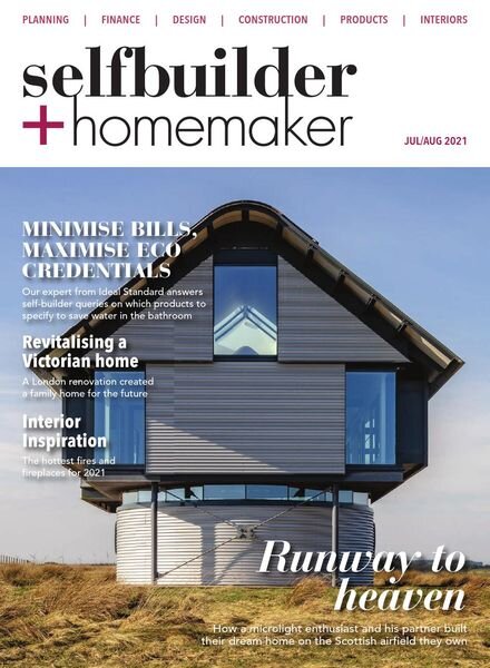 Selfbuilder & homemaker – Issue 4 – July-August 2021 Cover