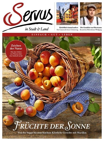 Servus Austria – Juli 2021 Cover