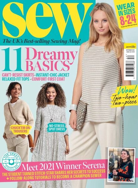 Sew – September 2021 Cover