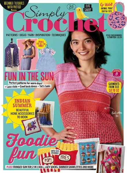 Simply Crochet – July 2021 Cover