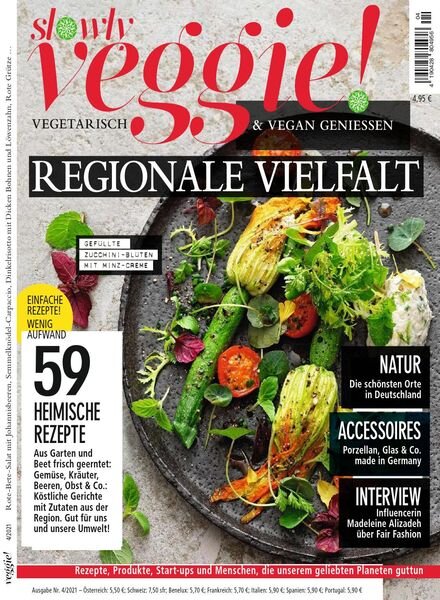 Slowly Veggie Germany – Nr.4 2021 Cover