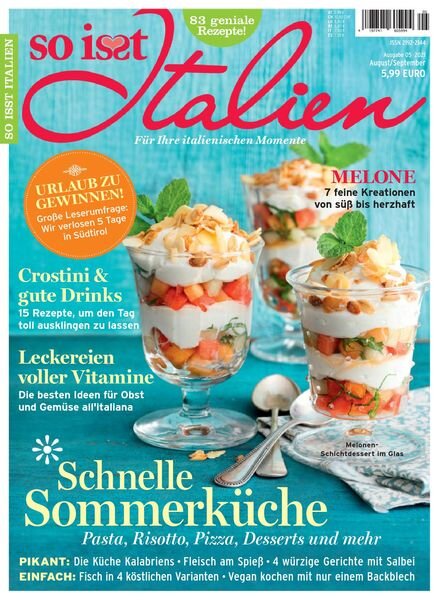 So isst Italien – August 2021 Cover